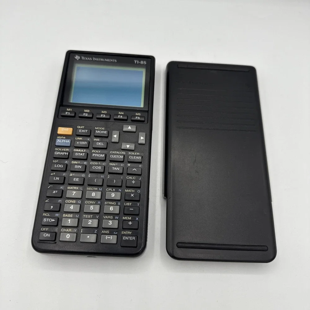 Texas Instruments TI-85 Graphing Calculator With Cover Black (C4)